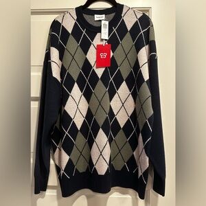 NWT Sunday Best. Peggy Argyle Sweater